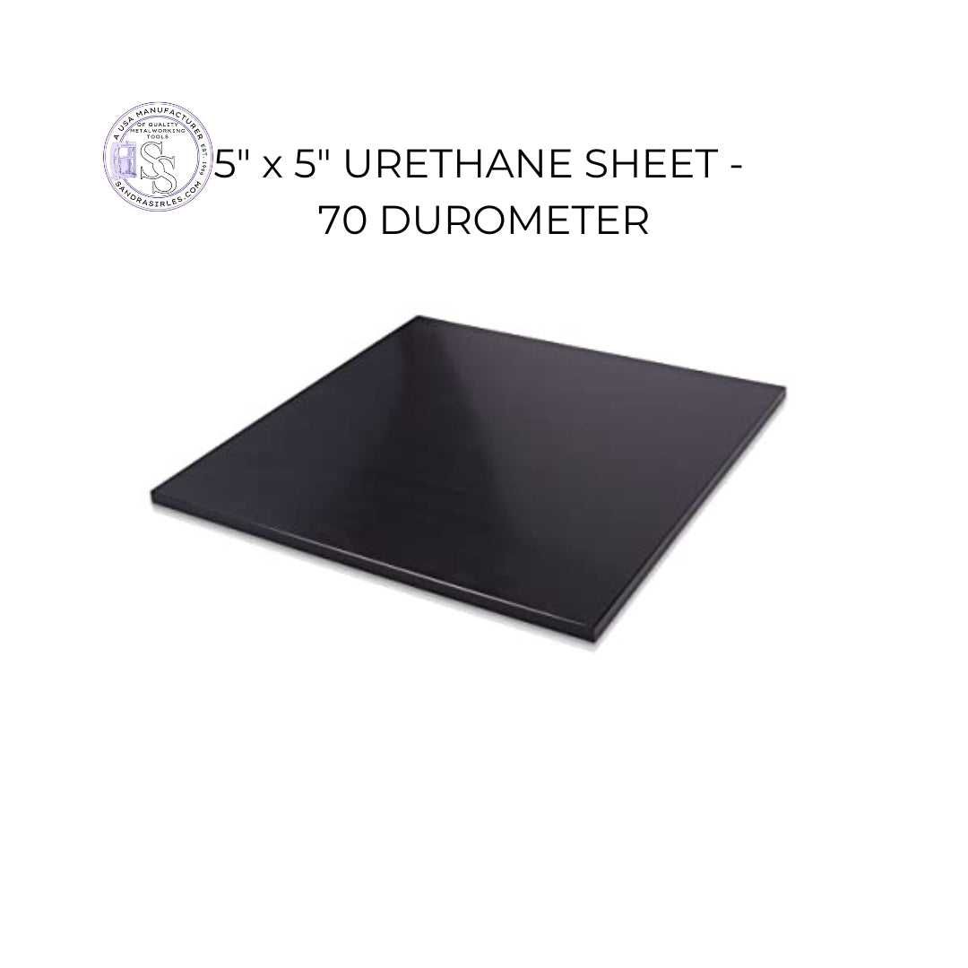 5" x 5" URETHANE SHEET - 70 DUROMETER